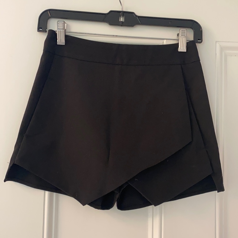 AQUA envelope skort